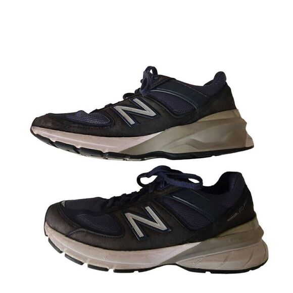 New Balance Womens W990NVS Blue Suede Running Shoe Made in USA Size 10 - Picture 4 of 12